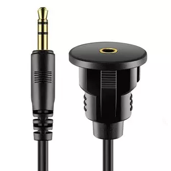 Удлинительный кабель для лодки и грузовика, водонепроницаемый, 3,5 мм, внешняя фотопанель автомобиля, аудиоразъем