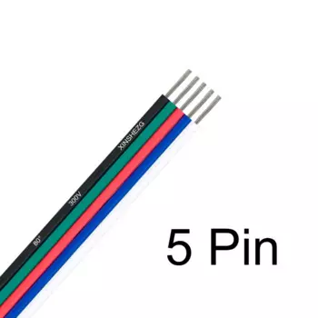 Удлинительный кабель для светодиодной ленты DelightFire 22/20/18 AWG