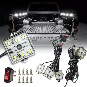 Удлинительный кабель с 48 светодиодами для грузовиков, внедорожников, домов на колесах, лодок, Toyota Hilux, Tundra, Tacoma