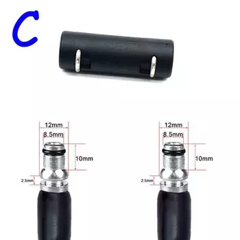 Удлинитель шланга для мойки высокого давления, адаптер для труб Karcher AR Blue Bosch Black Decker Patriot Bort Daewoo