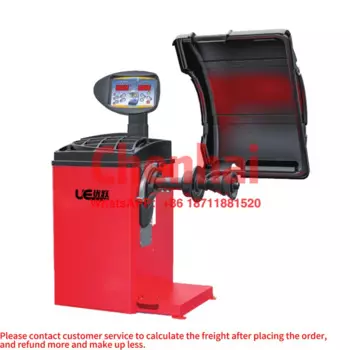 UE-77 3D оборудование для гаража, машина для обслуживания шин, балансировка колес с сенсорным экраном, балансировочная машина для шин
