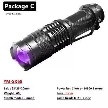 УФ фонарик Litwod 395