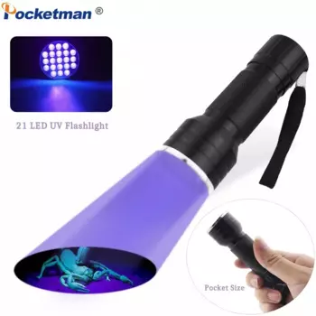 УФ-фонарик POCKETMAN 21 LED черный