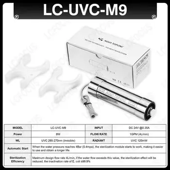 УФ-лампа LCFOCUS стеклянная