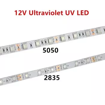 УФ светодиодная лента Taslauk 5050 60LED/м 12В