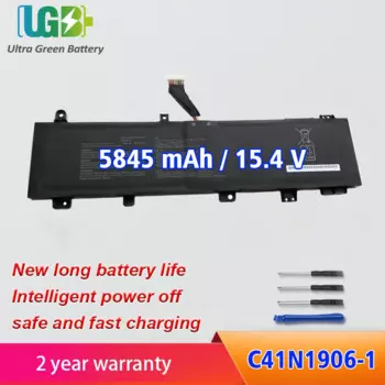 UGB New c41n1904-1 Аккумулятор для ноутбука ASUS GX550LWS GX550LXS FA506IU FA506IV FA706IU FX506LU 15,4 V 5845mAh