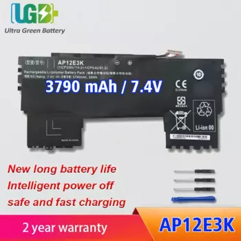 UGB Новый AP12E3K Аккумулятор для Acer Aspire S7 S7-191 Ultrabook 11 дюймов 1/CP3/65/114-2 1/CP5/42/61-2 AP12E3K 11CP5/42/61-2