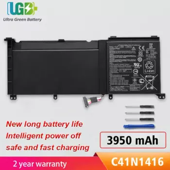 UGB Новый C41N1416 Аккумулятор для ASUS ZenBook Pro G501 G501J UX501LW N501L UX501J серии 15,2 в 60 Вт/ч 3950 мАч