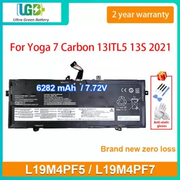 UGB Новый L19M4PF7 L19M4PF5 Аккумулятор для ноутбука Lenovo Yoga 7 Carbon 13ITL5 YOGA 13S 2021 Series