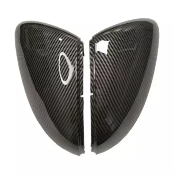 Углеродная боковая крышка зеркала для VW Golf MK7, 5 MK7 GTI 7 7,5 Rline R VII MKVII sportswagen sports van E-golf 2013-2019, замена
