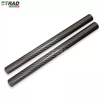 Углеродное волокно 22 мм 7/8 "руль, зажим для руля, трубка для мотогонок, трубка для руля для внедорожного мотоцикла, универсальные сменные комплекты