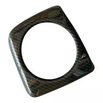 Углеродное волокно, внутренняя консоль HIPS, крышка панели переключения передач, накладка, подходит для Honda Civic 2006, 2007, 2008, 2009, 2010, 2011, AT