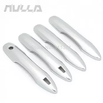 УГЛЕРОДНЫЙ хром для Toyota Camry XV70 2018 2019 2020 Защитная ручка для наружной двери автомобиля, декоративная крышка, наклейка, аксессуары