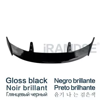 УГЛЕРОДНЫЙ спойлер для краски для Hyundai Tucson 2021 2022 2023 глянцевый черный Задний лобовое стекло Тип крыла TE багажник ABS аксессуары