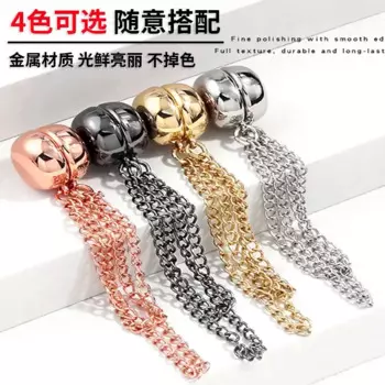 Угловая футболка с магнитной пряжкой, без шитья, рубашка по краю, укороченная фиксированная цепочка с артефактом, магнит, сильная магнитная пуговица на талии