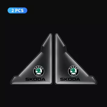 Угловая крышка двери автомобиля, защита бампера для Skoda Rapid Felicia Kodia Kamiq Yeti Karoq Fabia 2, Superb Octavia A7 Tour, аксессуары