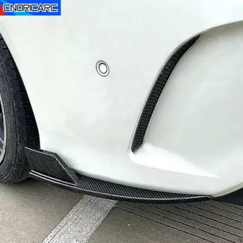 Угловая накладка на заднюю панель автомобиля для Mercedes Benz C117 CLA180 200 CLA45 AMG 2013-2019, отделка бампера, карбоновый узор, аксессуары, наклейка