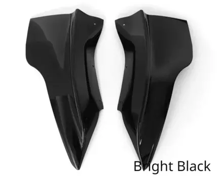 Угловая полоса переднего бампера для Tesla Model 3 Y, защита от столкновений, в стиле грома, угловая защита, передние полосы, защитный комплект для передней губы