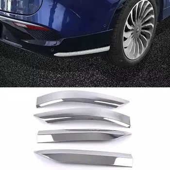 Угловая защита переднего и заднего бампера автомобиля, декоративные защитные детали из нержавеющей стали для Voyah FREE 2021-2024, внешние аксессуары