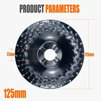 Угловой Шлифовальный Круг 92/125 Мм, Деревообрабатывающий Абразивный Вращающийся Инструмент