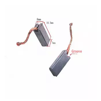 Угольная щетка для автомобильного обогревателя, вентилятора, воздуходувки, стартера, Угольная щетка (7*8*18,5 мм)