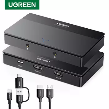UGREEN CM630-15390A HDMI видеозахват 4К 60Гц