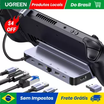 UGREEN USB C док-станция типа C к HDMI 4K60Hz RJ45 PD100W док-станция для паровой палубы переключатель для MacBook Pro Air PC USB 3,0 концентратор