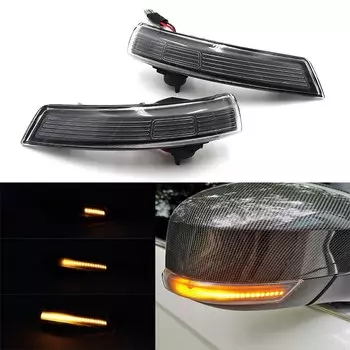 Указатель поворота на зеркало заднего вида Niscarda, светодиодный индикатор повторителя поворота, 2 шт.