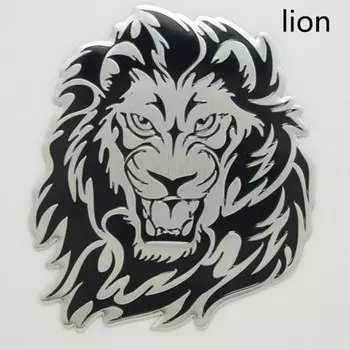 Украшение автомобиля металлические наклейки водостойкие 3D Лев Орел Тигр Дизайн эмблема значок наклейка для грузовика Авто Стайлинг автомобильные аксессуары
