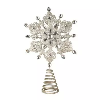 Украшение для ёлки снежинка DKSHETOY