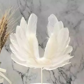 Украшение для торта перо ZPDH