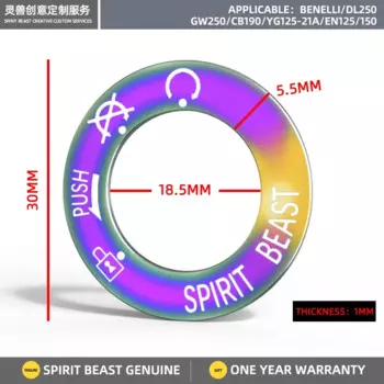 Украшение для замочной скважины мотоцикла, модифицированные детали, брелок для ключей, цветные наклейки для электрического дверного замка, Стайлинг для мотокросса
