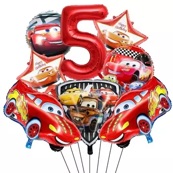 Украшения для дня рождения Disney Cars Молния Маккуин