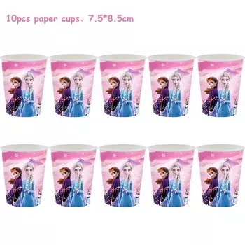 Украшения для дня рождения Disney «Холодное сердце» розовые