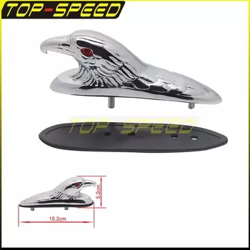 Украшения для мотоцикла, головы орла, черепа, переднее крыло, рамы, украшение для скутера, статуя для Kawasaki, Yamaha, Suzuki, Honda, Harley, ATV