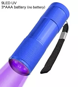Ультрафиолетовый фонарик 395 нм