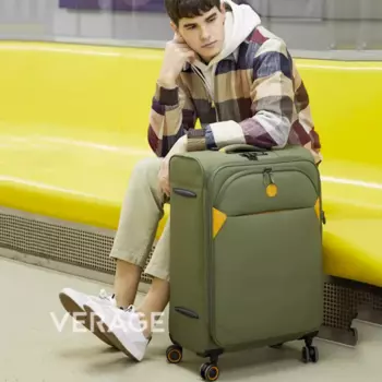 Ультралегкий чемодан, Женский чемодан из ткани Оксфорд, 20/29 дюймов, чемодан на колесиках, Холщовый чемодан на колесиках