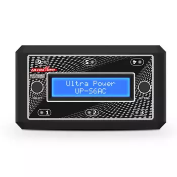 Ультрамощное зарядное устройство UP-S6AC Smart Blance, разрядное устройство, 6 каналов, 1S для LiPo/LiHV/LiIon/LiFe, аккумулятор переменного тока 100-240 В постоянного тока 11-18 В