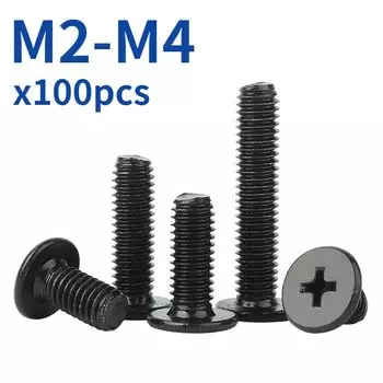 Ультратонкие крестовые винты AZKD из углеродистой стали M1.6 M2 M2.5 M3 M4