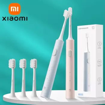 Ультразвуковая электрическая зубная щетка Miui MIJIA T200, перезаряжаемый ультразвуковой вибратор для отбеливания зубов, IPX7 водонепроницаемая