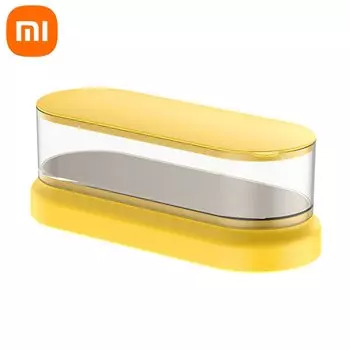 Ультразвуковой очиститель Xiaomi 47 кГц, портативный интеллектуальный многофункциональный прозрачный очиститель, ювелирные изделия, кольца, очки, часы