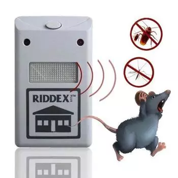 Ультразвуковой репеллент от вредителей Abwehr AP Riddex Plus