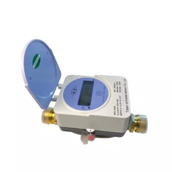 Ультразвуковой счетчик воды, латунный измеритель корпуса LoRa/LoRaWan, беспроводной коммуникационный умный счетчик расхода воды