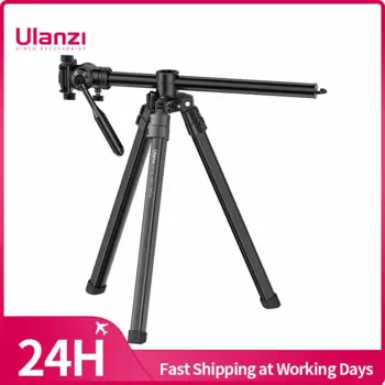 Ulanzi MT-65 Профессиональный горизонтальный штатив для камеры мобильного телефона Макс. 1,76 м алюминиевый штатив с Bluetooth для Canon Nikon Sony