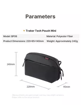 Ulanzi Traker Tech Pouch водонепроницаемая сумка для электроники