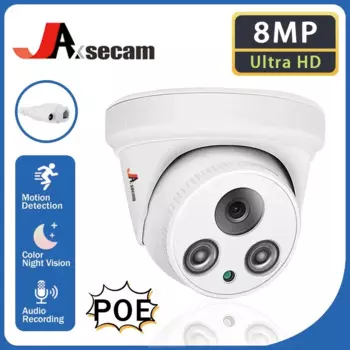 Уличная купольная IP-камера видеонаблюдения, 8 Мп, 4K, H.265