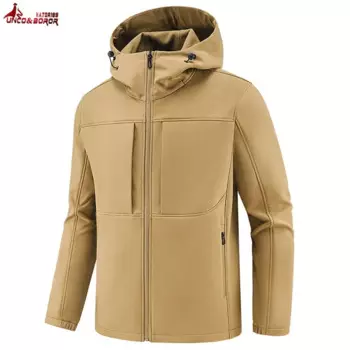 Уличная куртка для кемпинга, мужская тактическая ветровка с мягким корпусом, походные пальто, мужские военные боевые куртки-бомберы с капюшоном, брендовая одежда