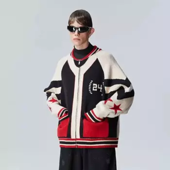 Уличная одежда, мужской свитер, контрастные винтажные кардиганы, весенне-осенний женский вязаный свитер, куртка, верхняя одежда, модная мужская одежда