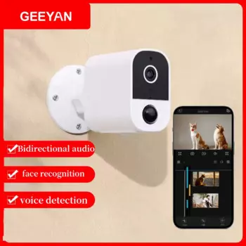 Уличная Водонепроницаемая беспроводная Ip-камера GEEYAN с малой мощностью, 2K, 1080P, 256 ГБ, карта Micro SD, смарт, IP65