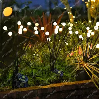 Уличная водонепроницаемая лампа на солнечной батарее, фотосессия, внутренний двор, садовый дизайн, атмосферное украшение, креативная уличная Напольная Лампа для газона